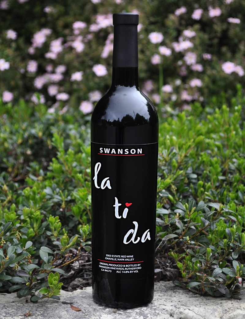 Swanson Vineyards 2003 Salon La Ti Da Estate Red Wine 750ml Wine Bottle