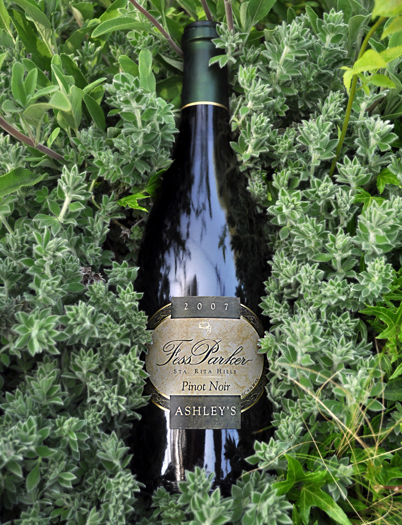 Fess Parker Winery 2007 Ashley's Pinot Noir 750ml Wine Bottle
