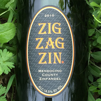 赤ワイン2010年　マ・ド・シナンク ノミナリス サン・シニアン Mendocino Wine Company 2010 Zig Zag Zinfandel Review
