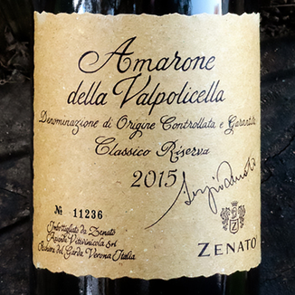 Zenato 2015 'Sergio' Amarone Classico della Valpolicella Riserva