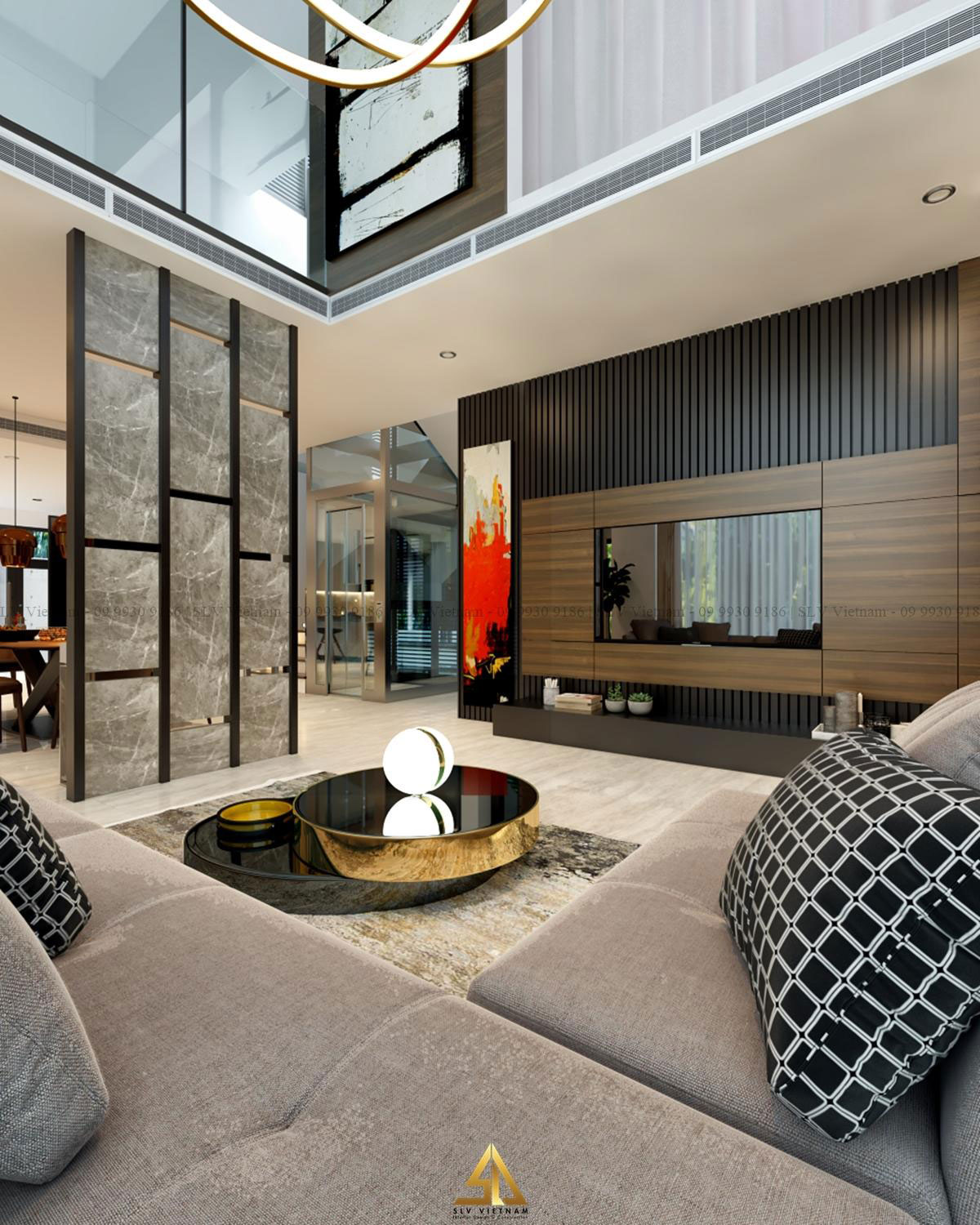 Tạo không gian làm việc và thư giãn