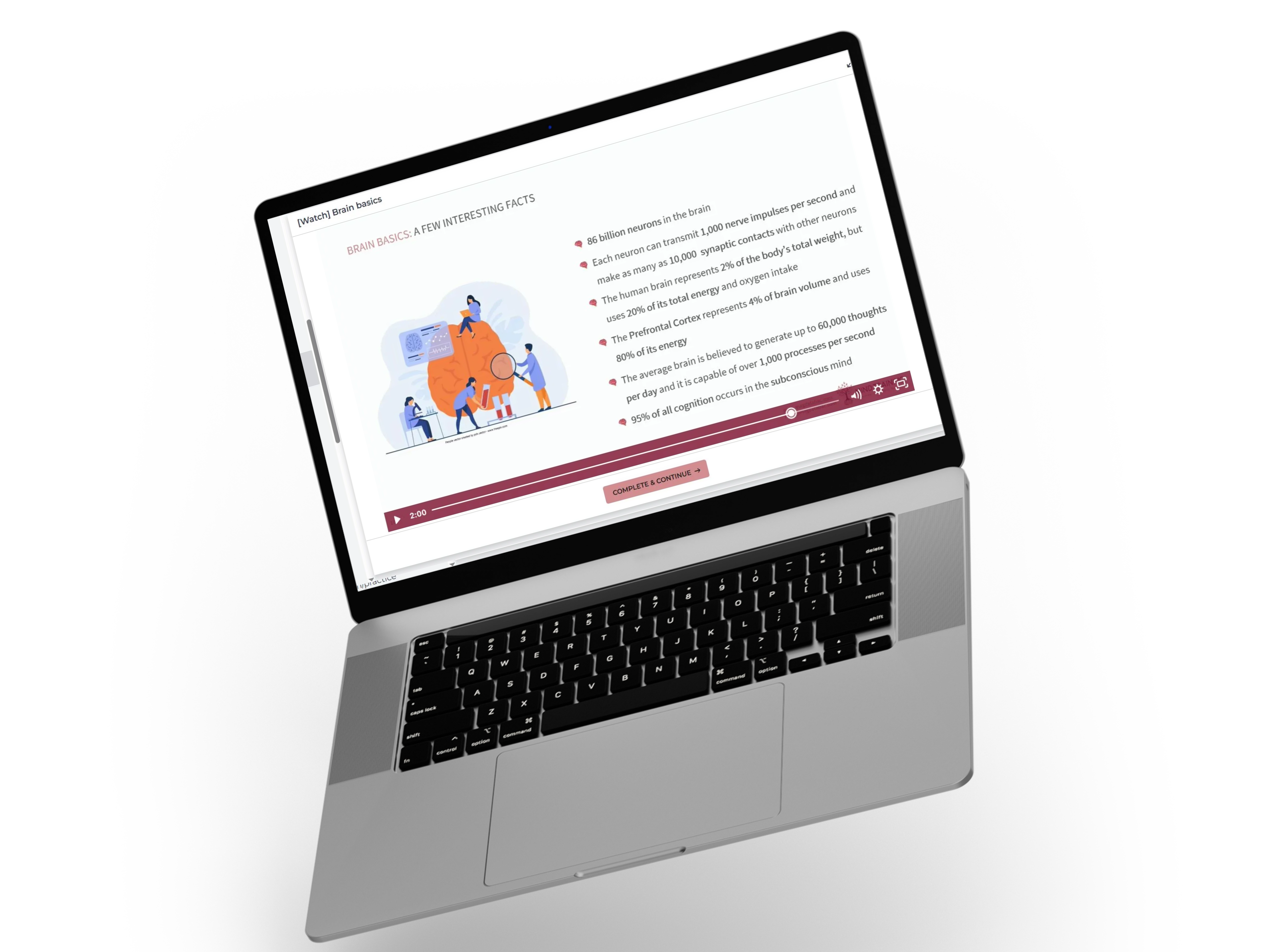 Neuroscience of Stress Course on a Laptop