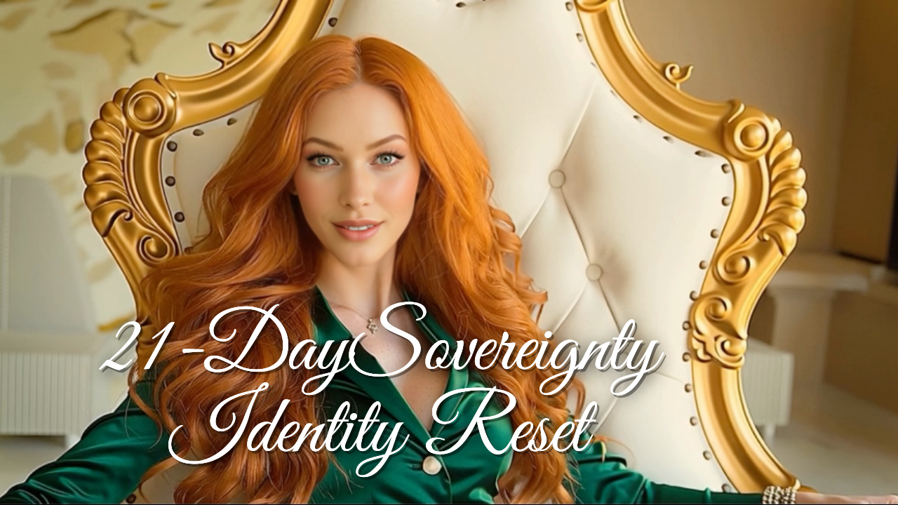 21 Day Sovereignty Identity Reset | Rewire Your Subconscious