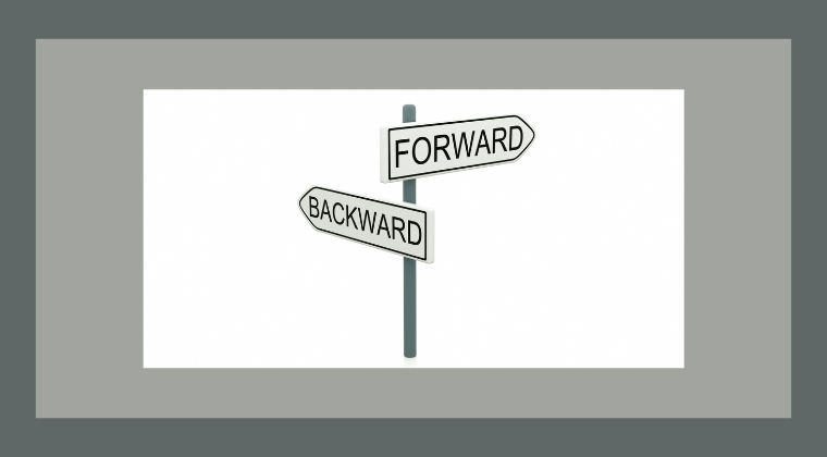 Street signs stating 