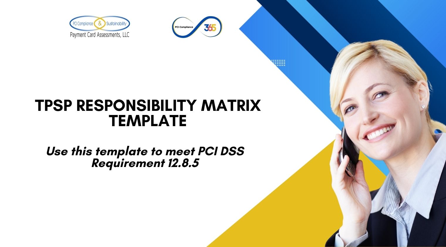 PCI DSS third party service provider template