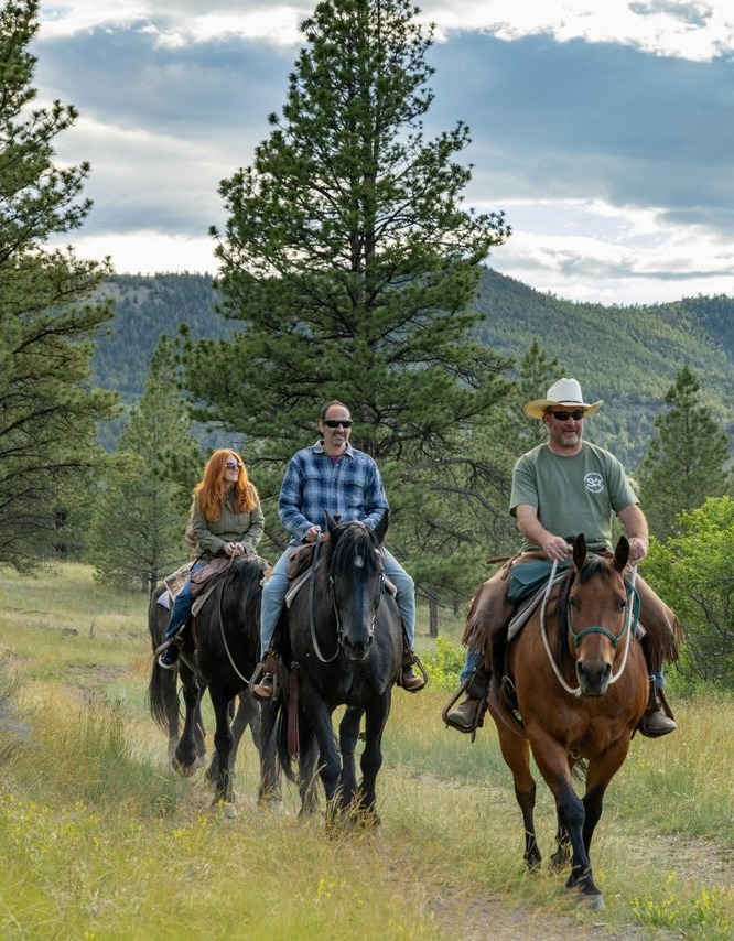 Horseback Riding on Summer Star Ranch near Helena, MT