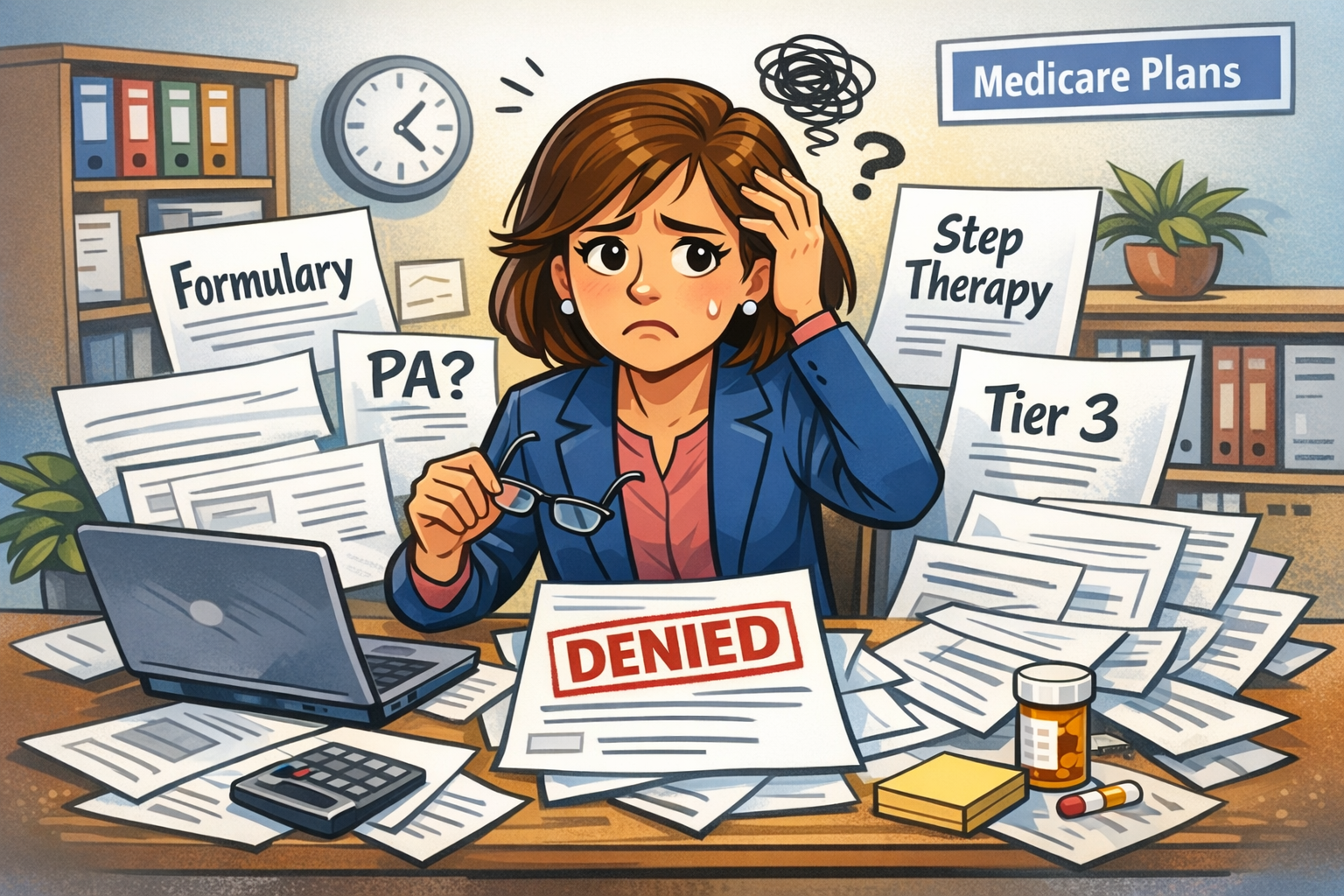 Medicare drug coverage is complicated and agents feel the pressure.