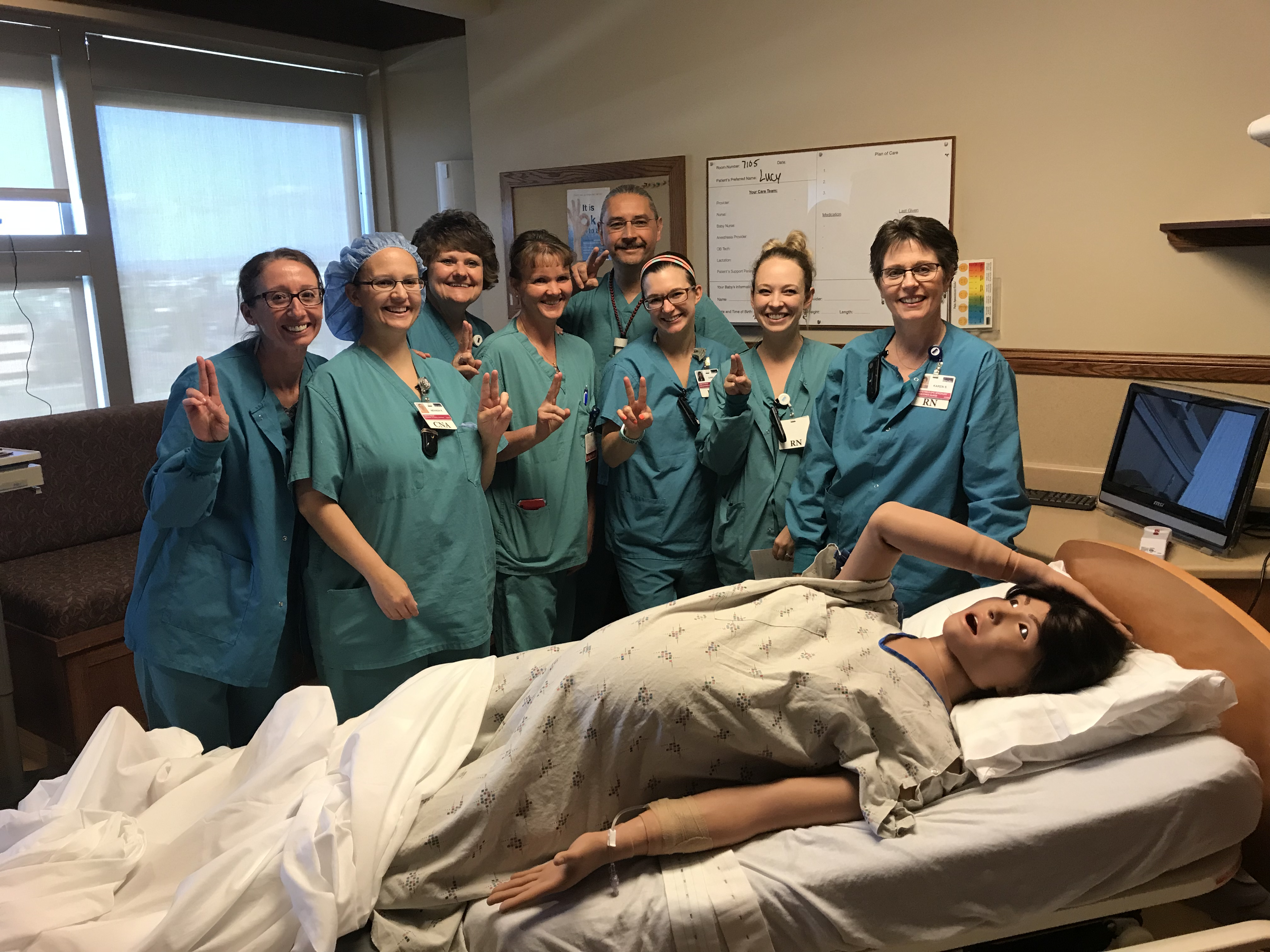 Simulation in Motion maternal simulation manikin