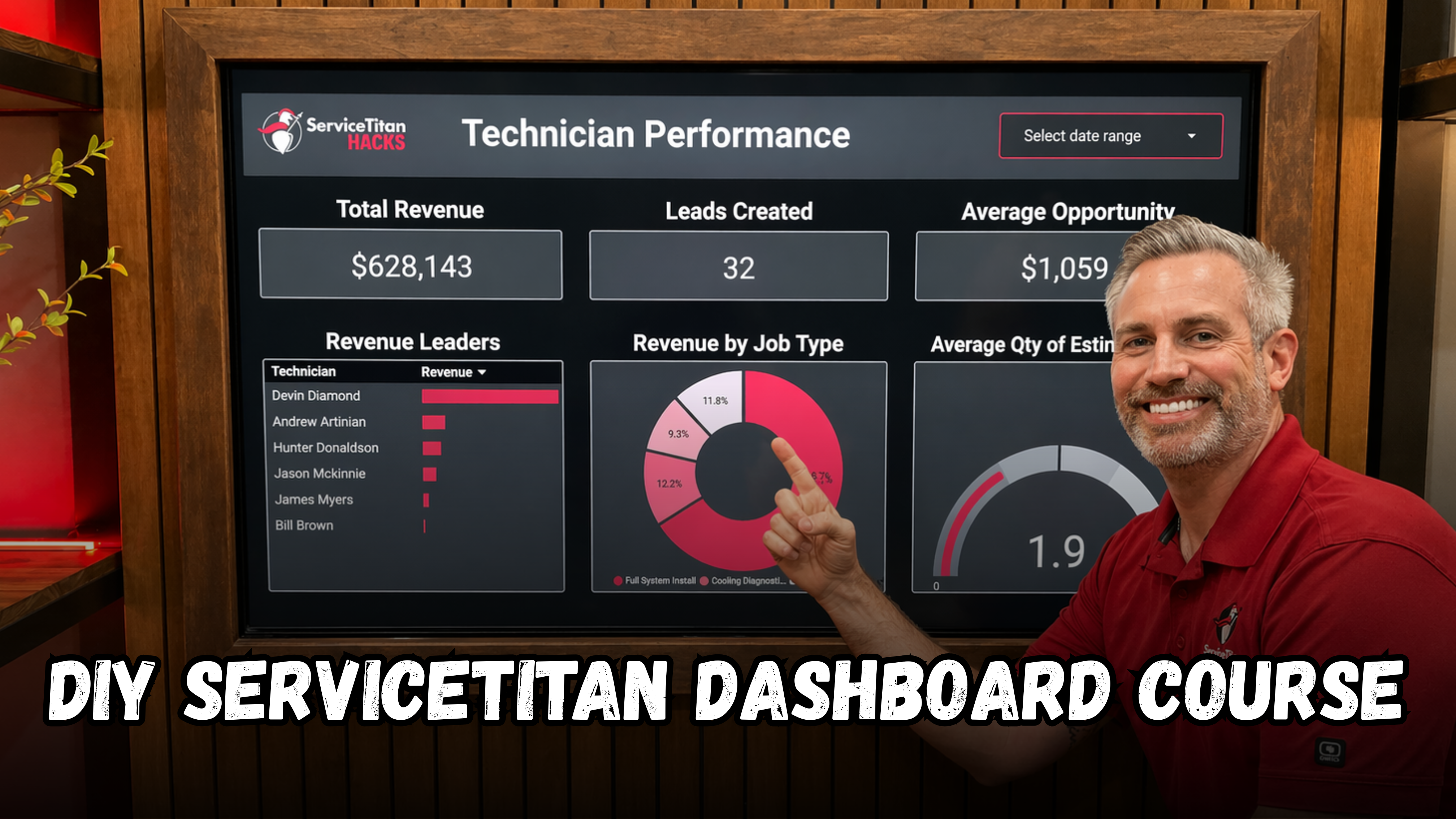 DIY ServiceTitan Dashboards course cover