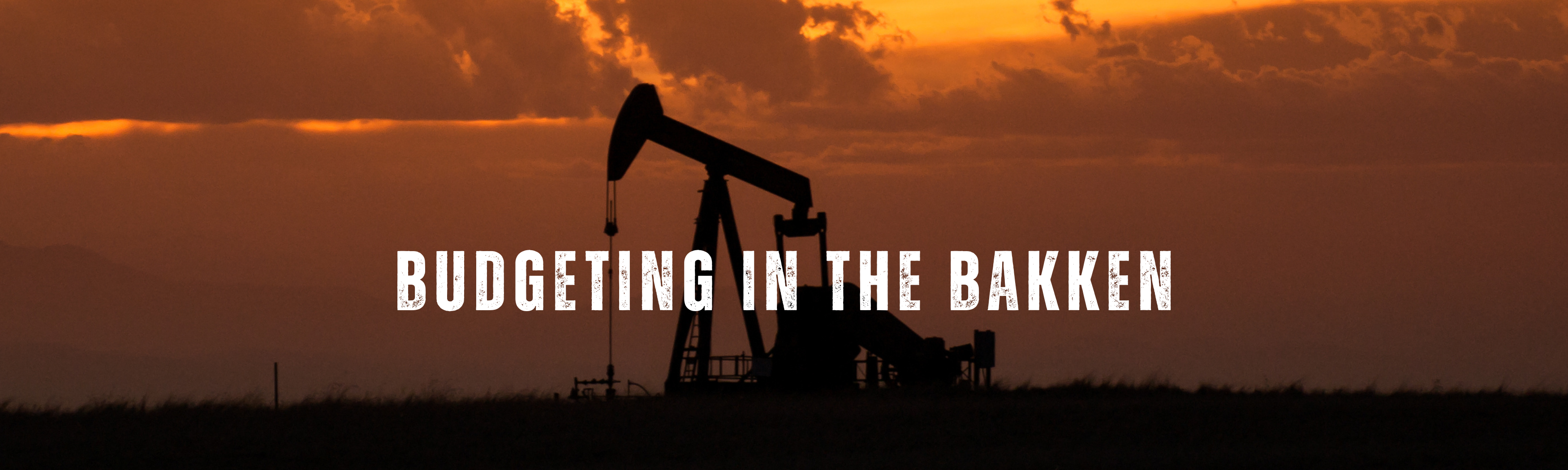 Budgeting in the Bakken homepage