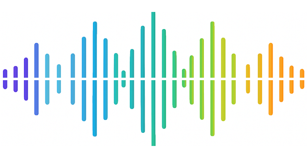 A musician holding the Arcana Strum accessible instrument, and someone behind them playing music on an iPad