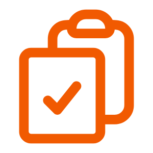 Worksheet checkmark icon