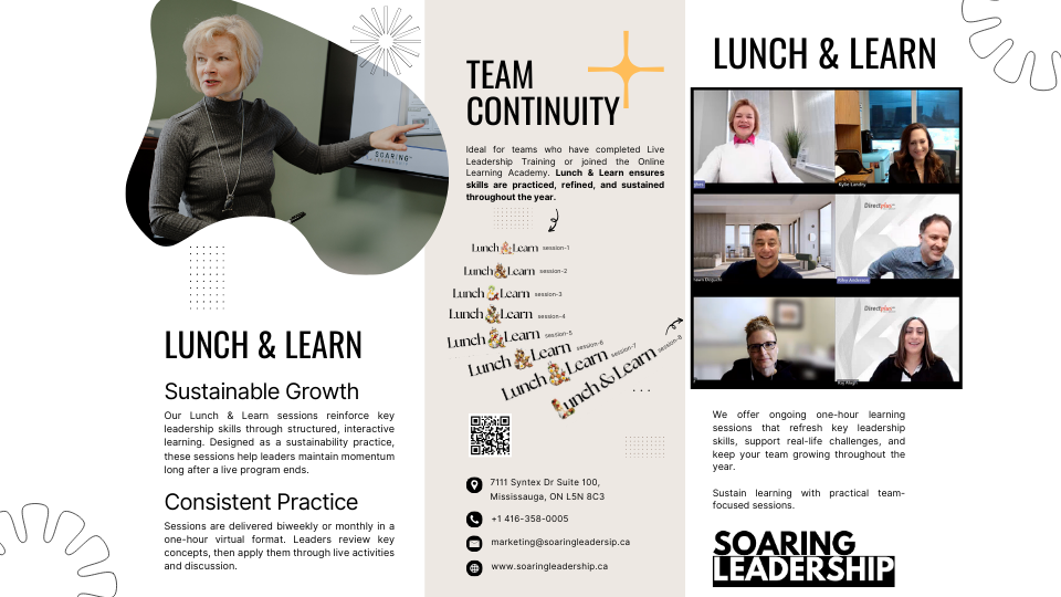 lunch and learn for leadership