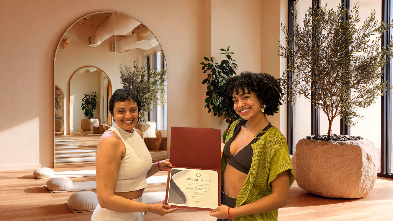 “Yogi Maha Method teacher training sets us up for success with this one of a kind training! Maha has given me the confidence and knowledge I need to teach and share my practice. So much gratitude!