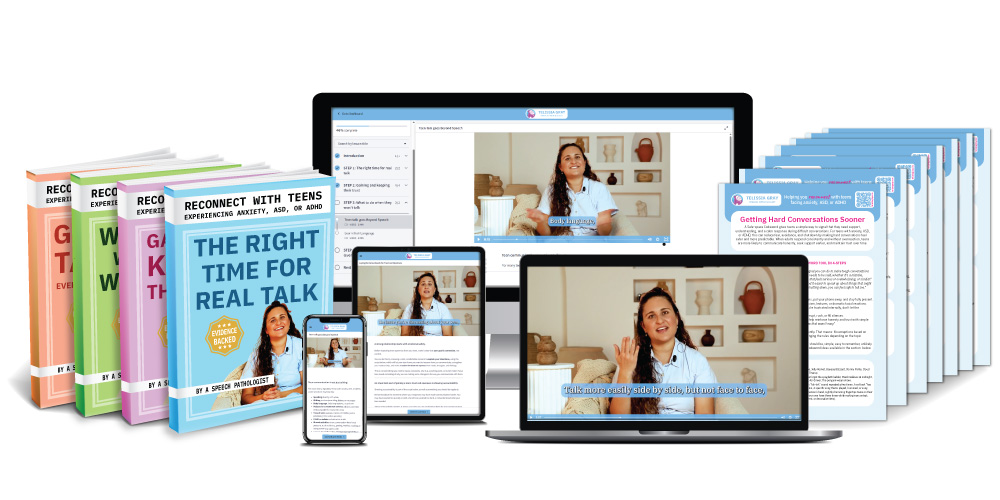 What's included with the Reconnect with Teens 4-step resource