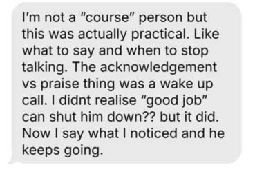 Gracie message