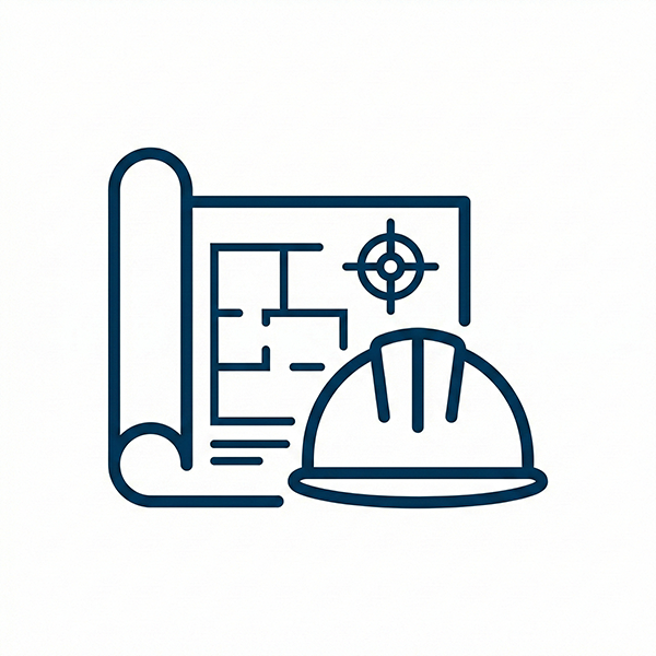 Icon representing the Pilot Project System for building and validating Revit families in real project conditions.