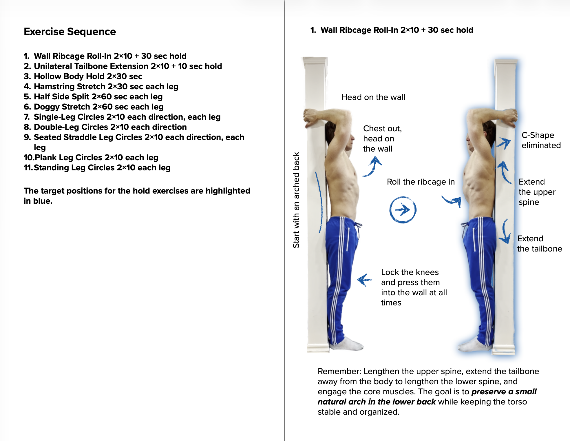 Hip exercises