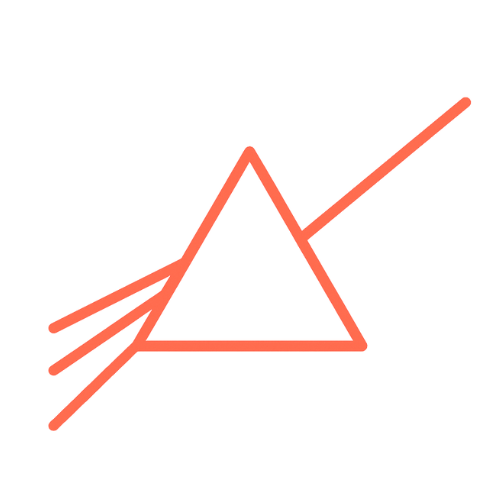 Prism representing a course for finding your purpose.