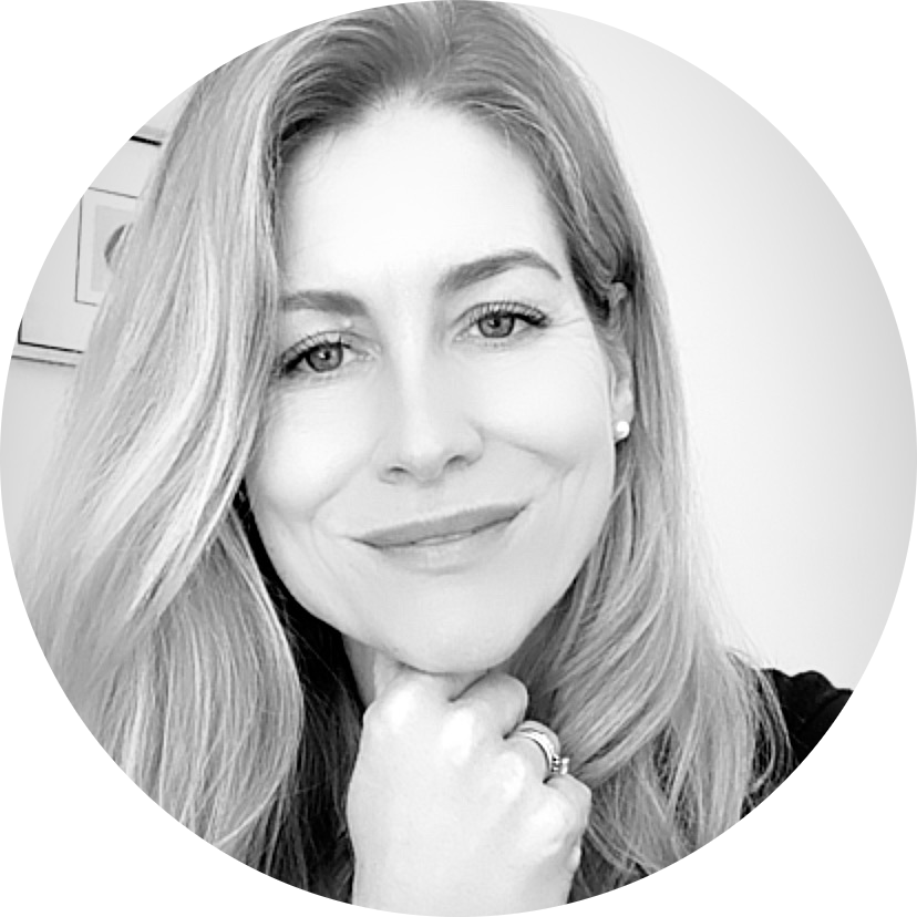 Black and white image of Jo Thomas, Fatigue Coach. 