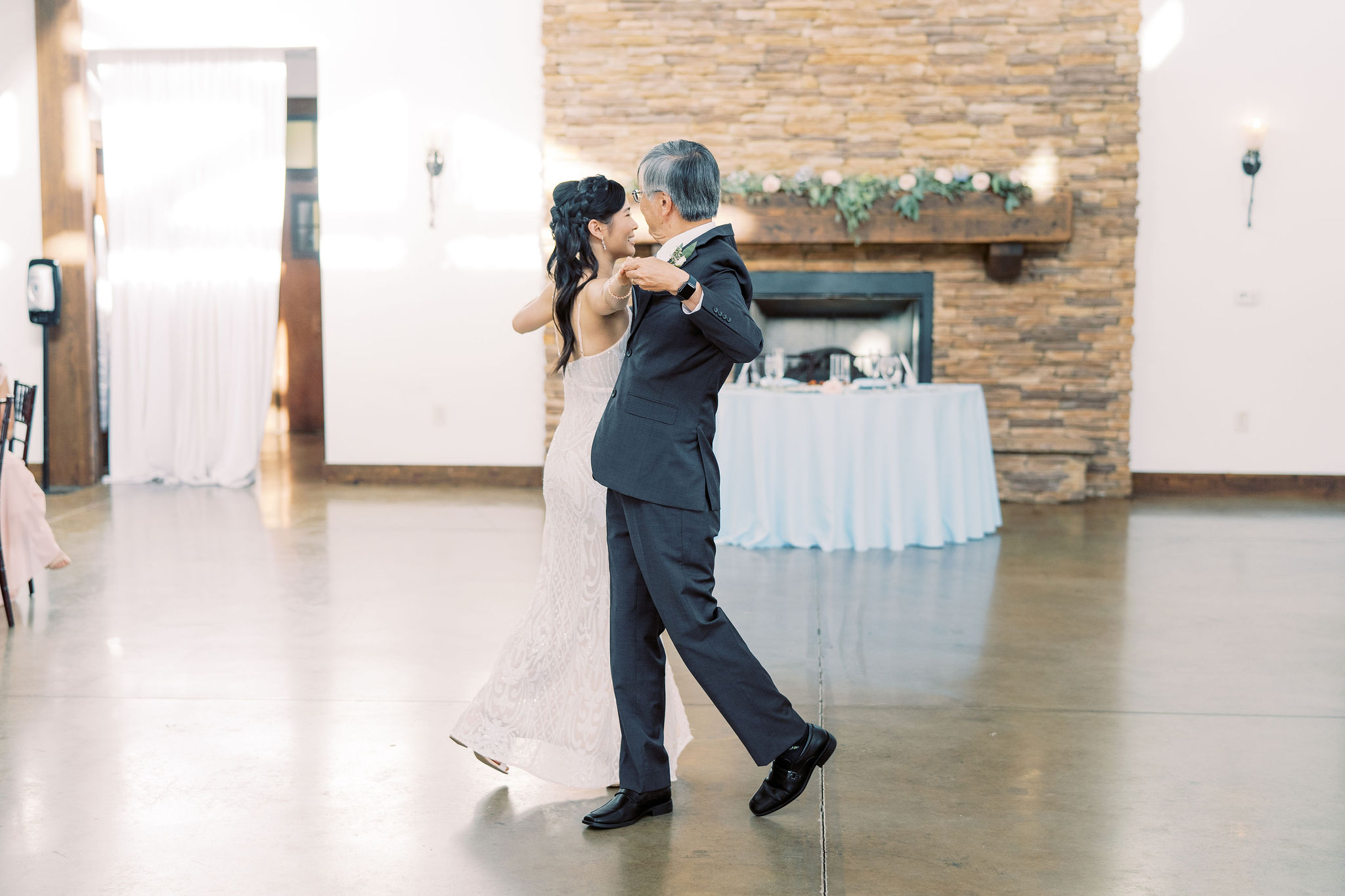 Emily & Jong @courtney.price_ father daughter dance isn't she lovely stevie wonder