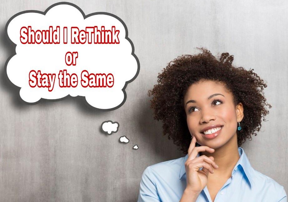 I am Ready to start ReThinking Journey I am Ready to start ReThinking Journey