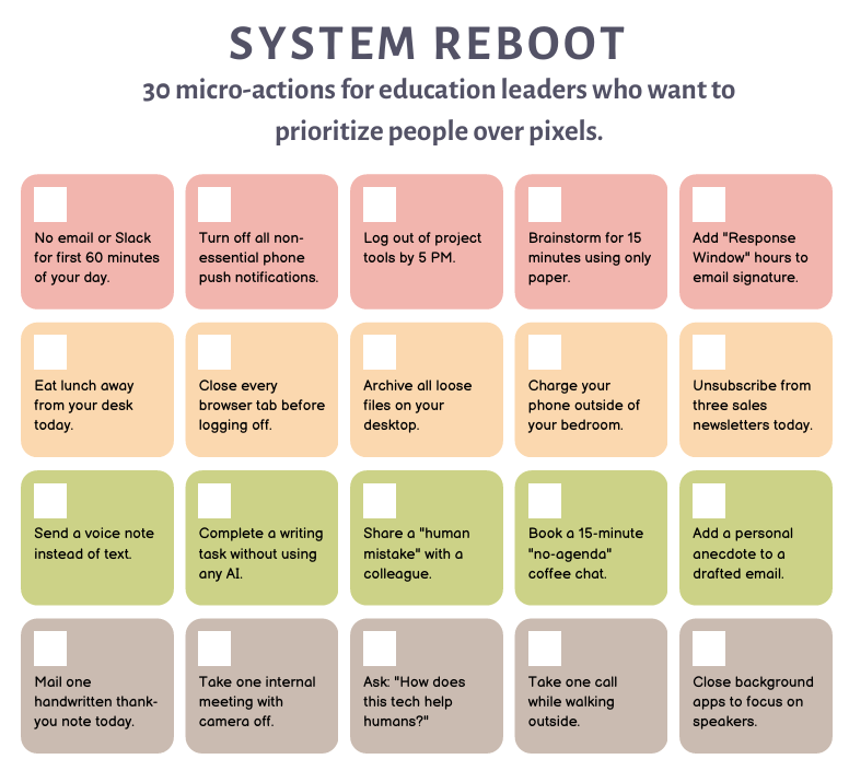 30-Day system reboot
