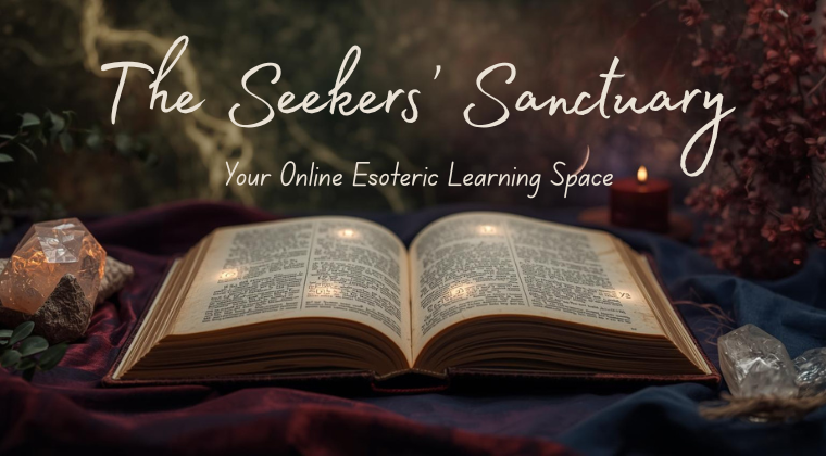 Logo for The Seekers' Sanctuary: Your Online Esoteric Learning Space