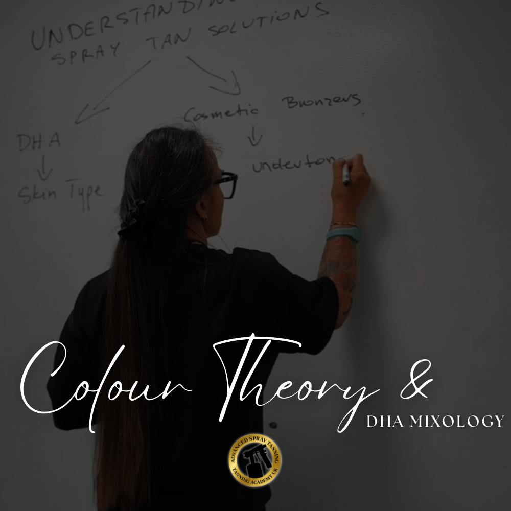 colour theory and dha mixology spray tan course