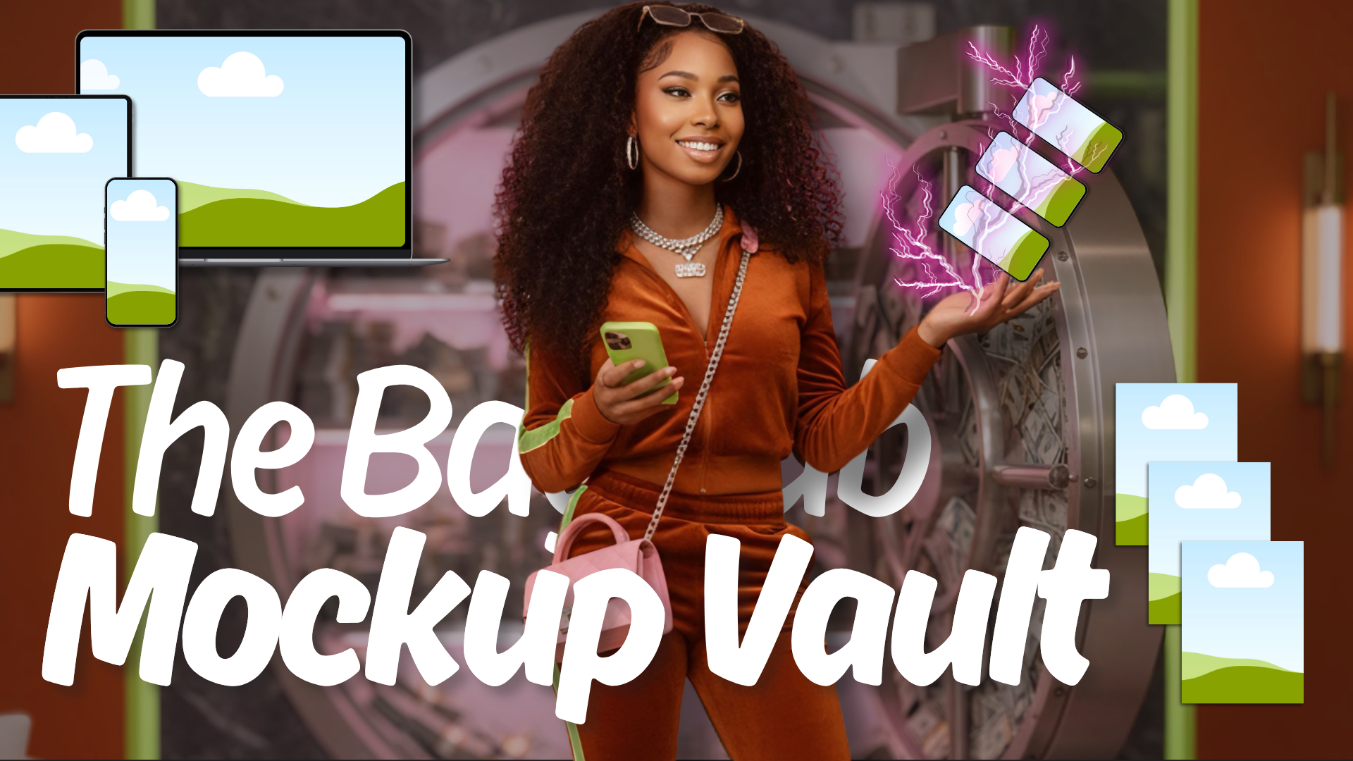 The Bag Lab Mockup Vault Template Cover Image