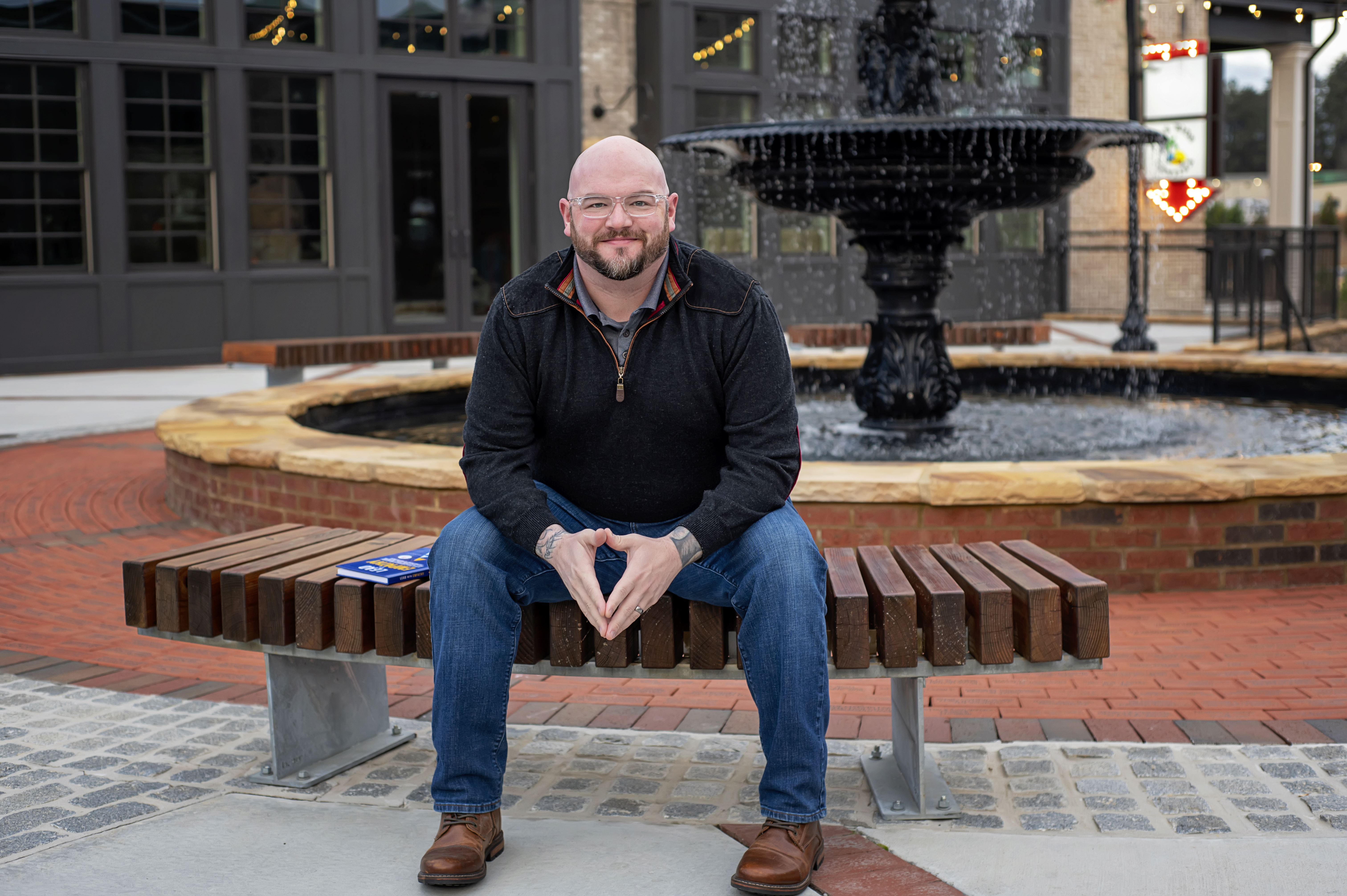 Pete Srodoski, leadership coach and author, photographed in a professional setting