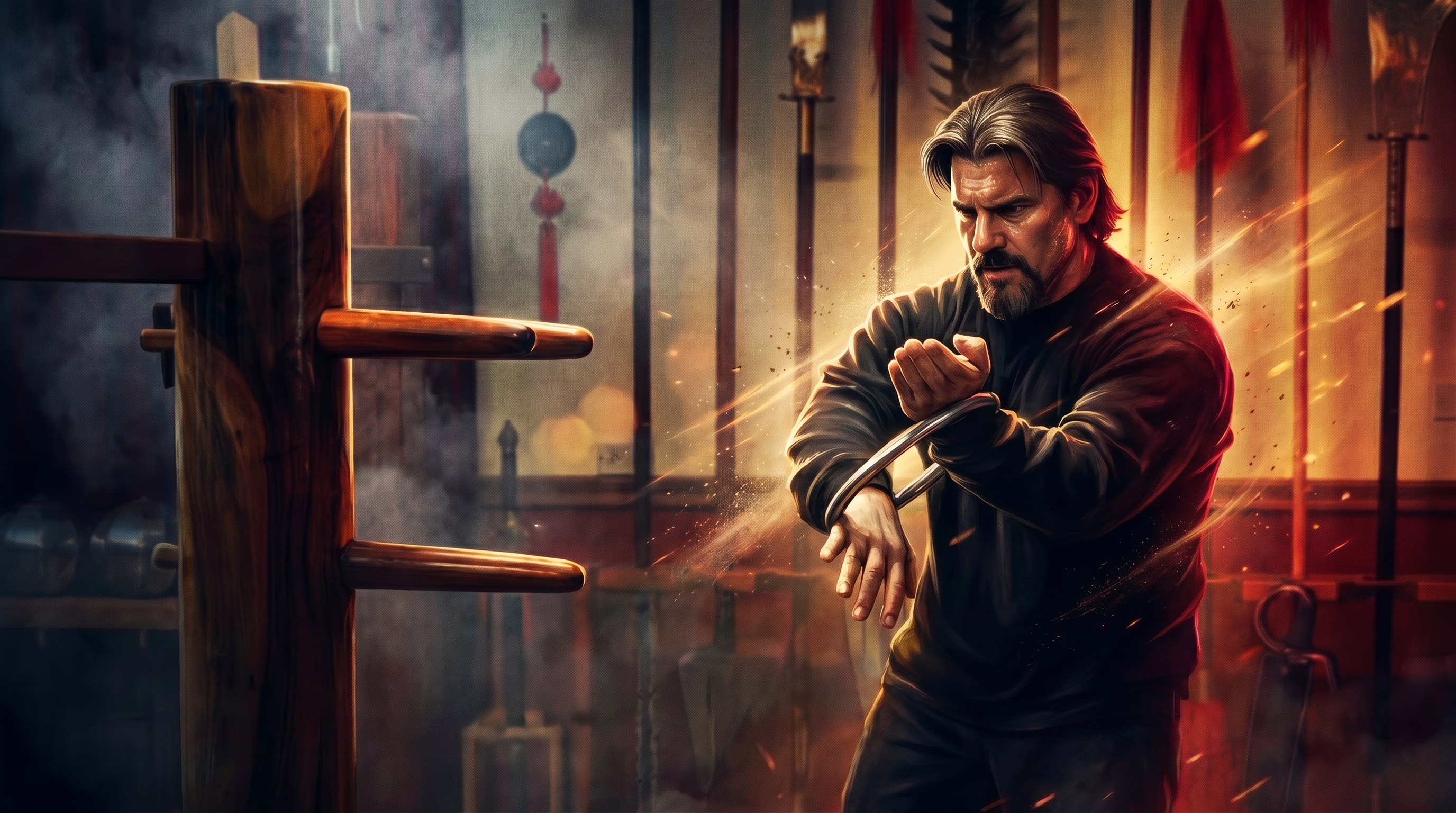 Wing Chun Kung Fu Ring Training