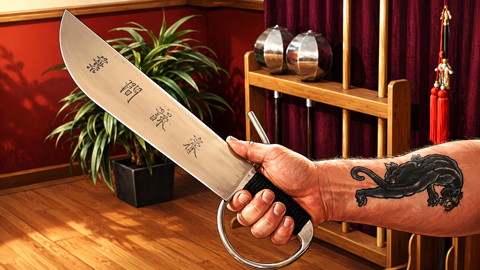 Wing Chun Kung Fu Butterfly Swords