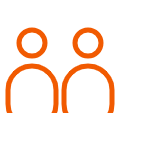 Two people icon