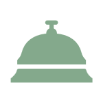 Hospitality professionals and service environment