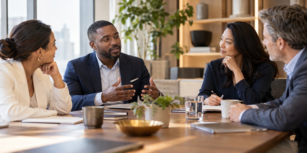 Professional contributing with clarity among respected peers