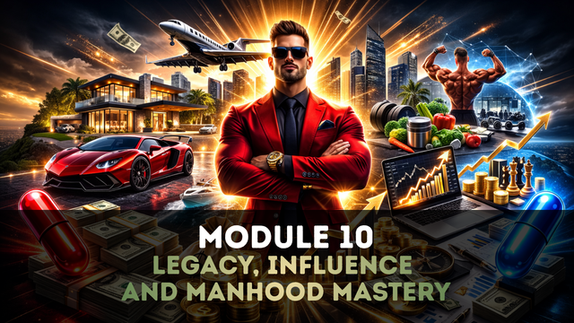MODULE 10 — Legacy, Influence, and Manhood Mastery