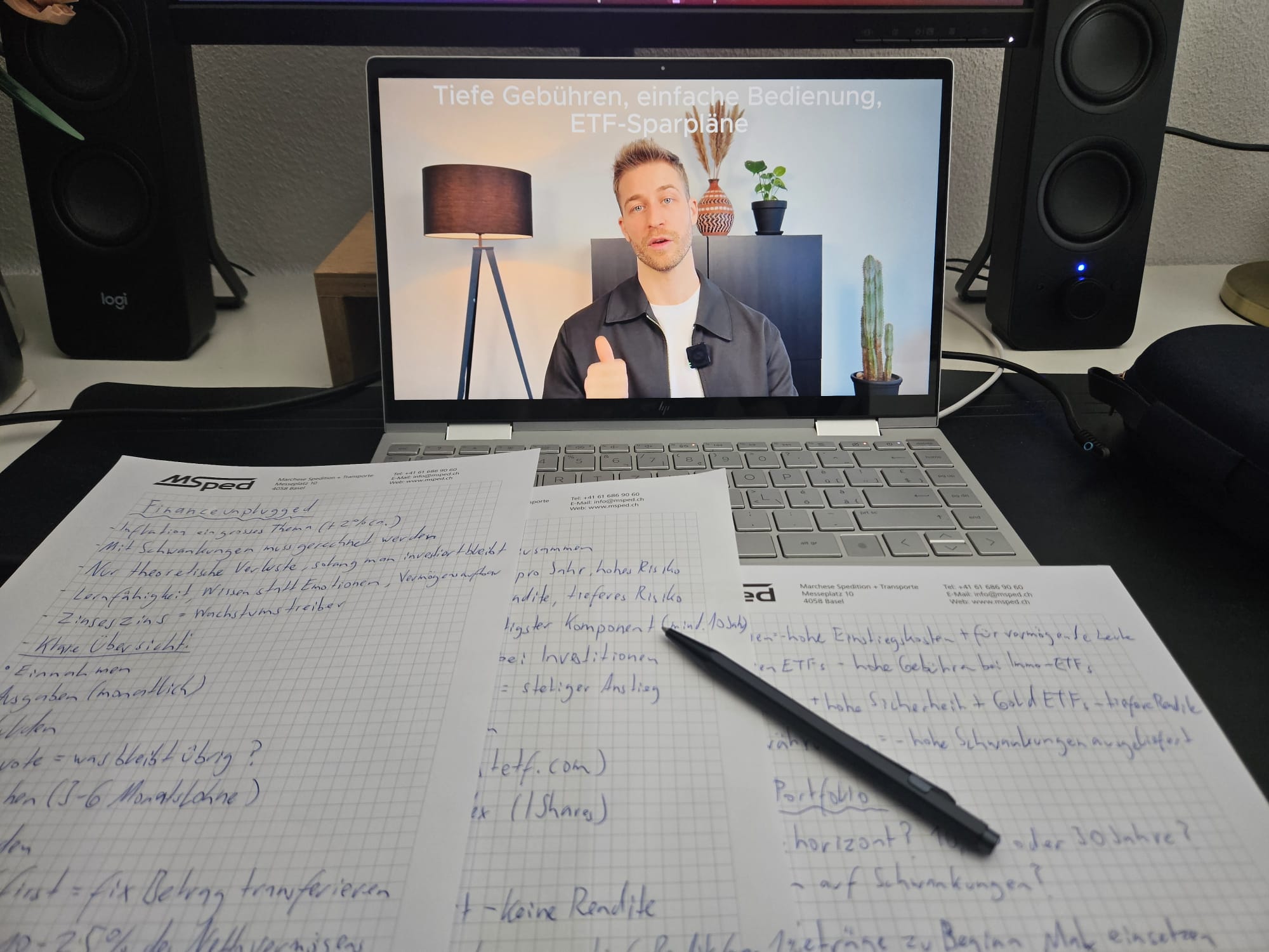 Online-Kurs mit Lektionen zu ETFs und Vermögensaufbau