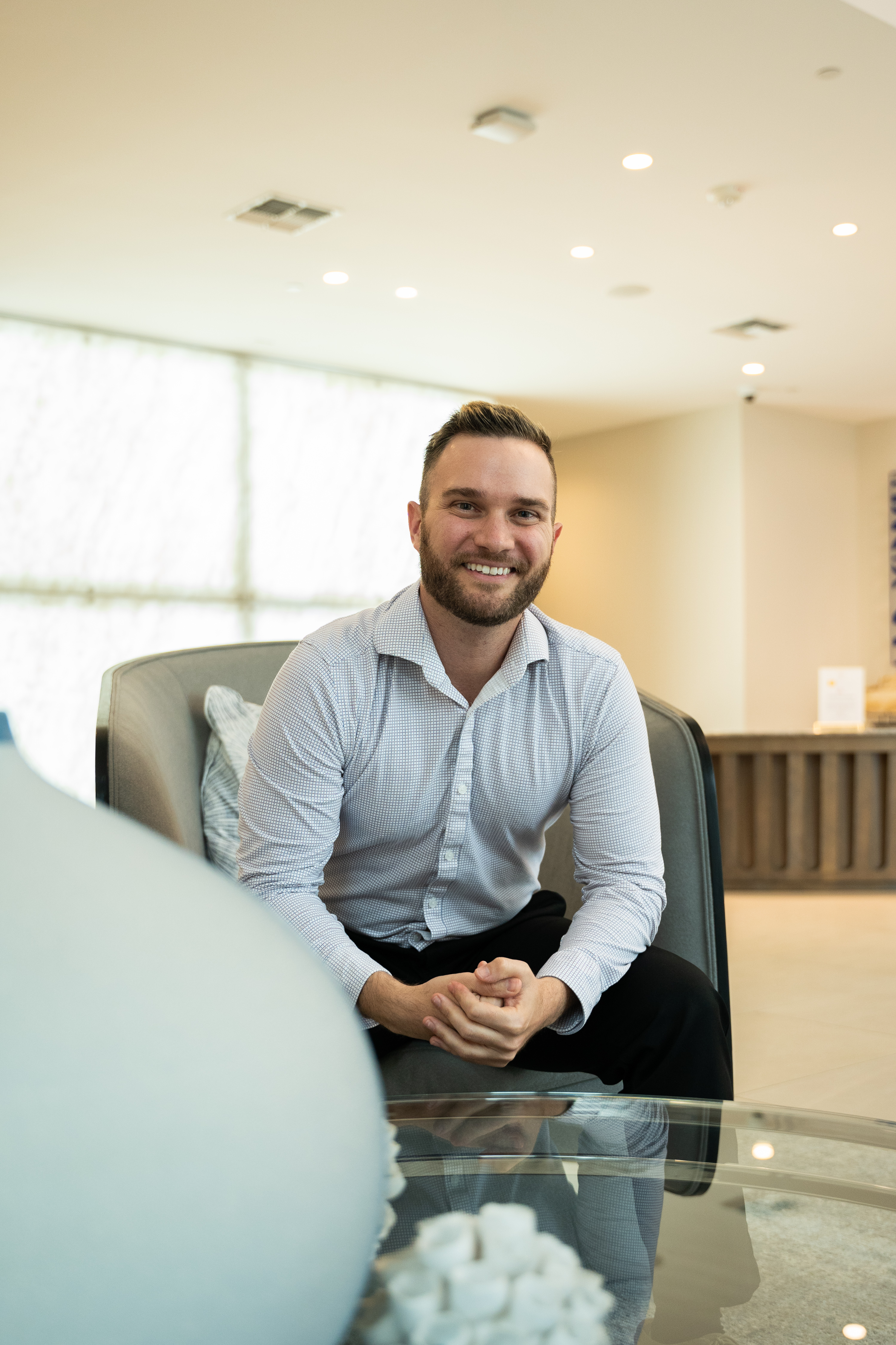 Headshot of Career Coach Dominic