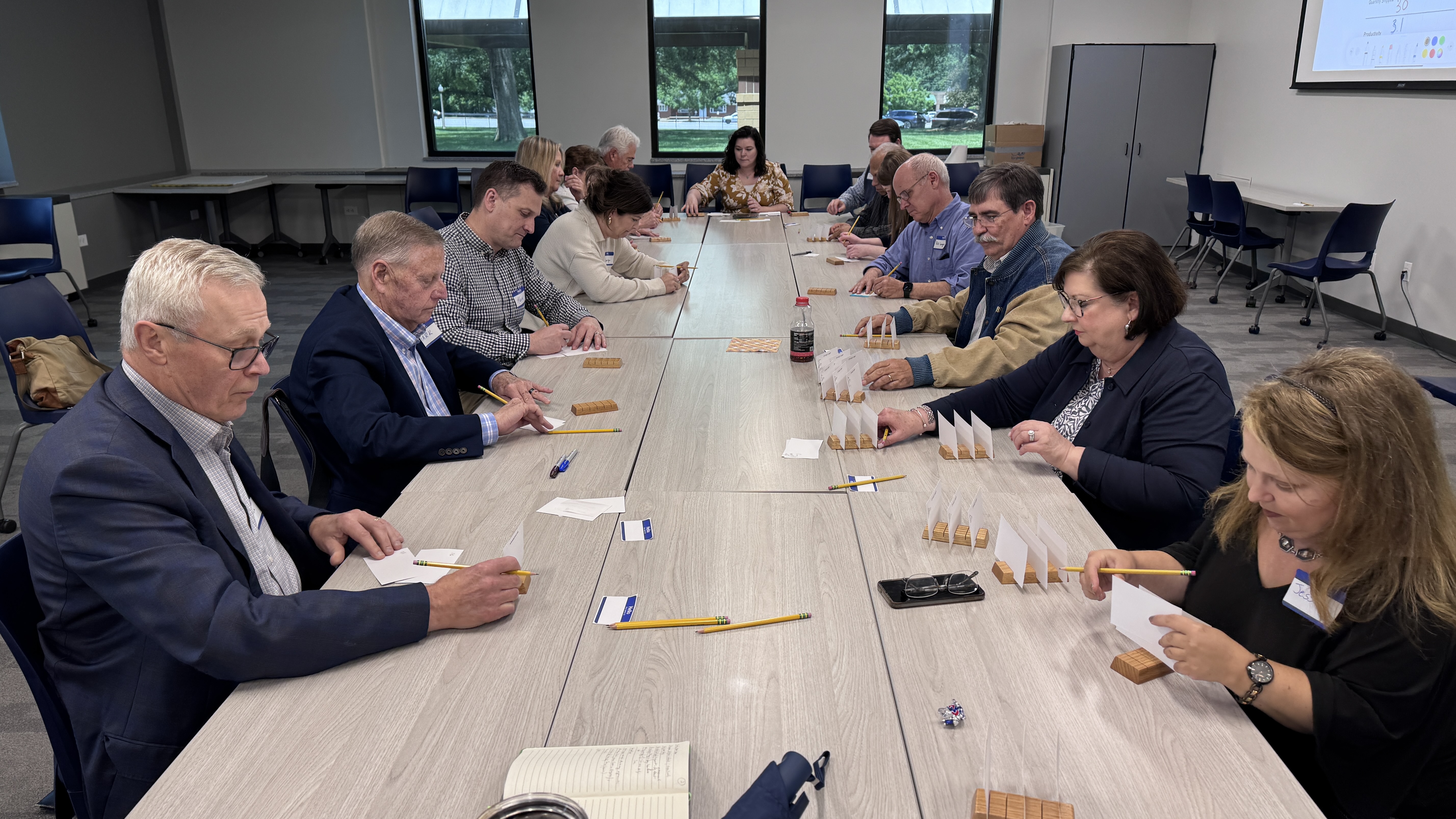 team attending the flow accelerator