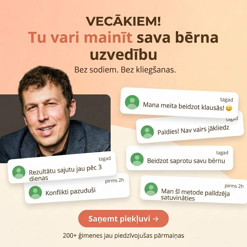 ko domā vecāki