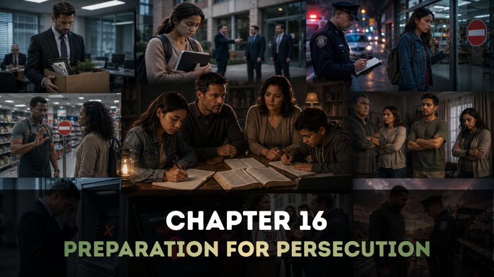 Chapter 16. Preparation for Persecution.
