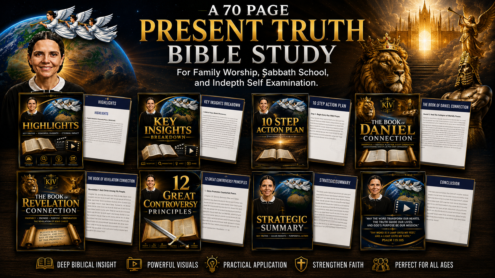 70 Page Present Truth Bible Study