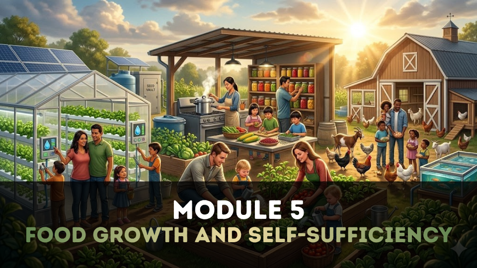 Module 5 - Food Growth and Self-Sufficiency