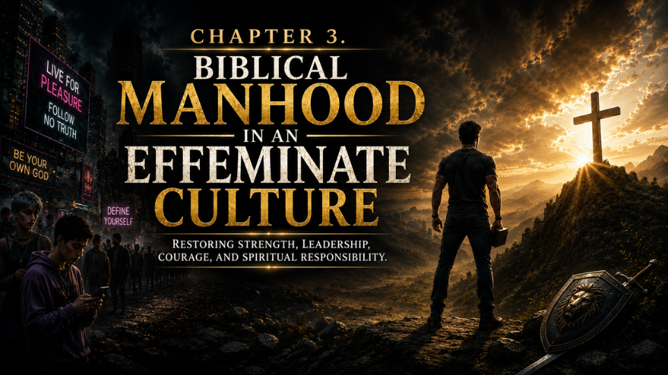 Chapter 3: Biblical Manhood in an Effeminate Culture