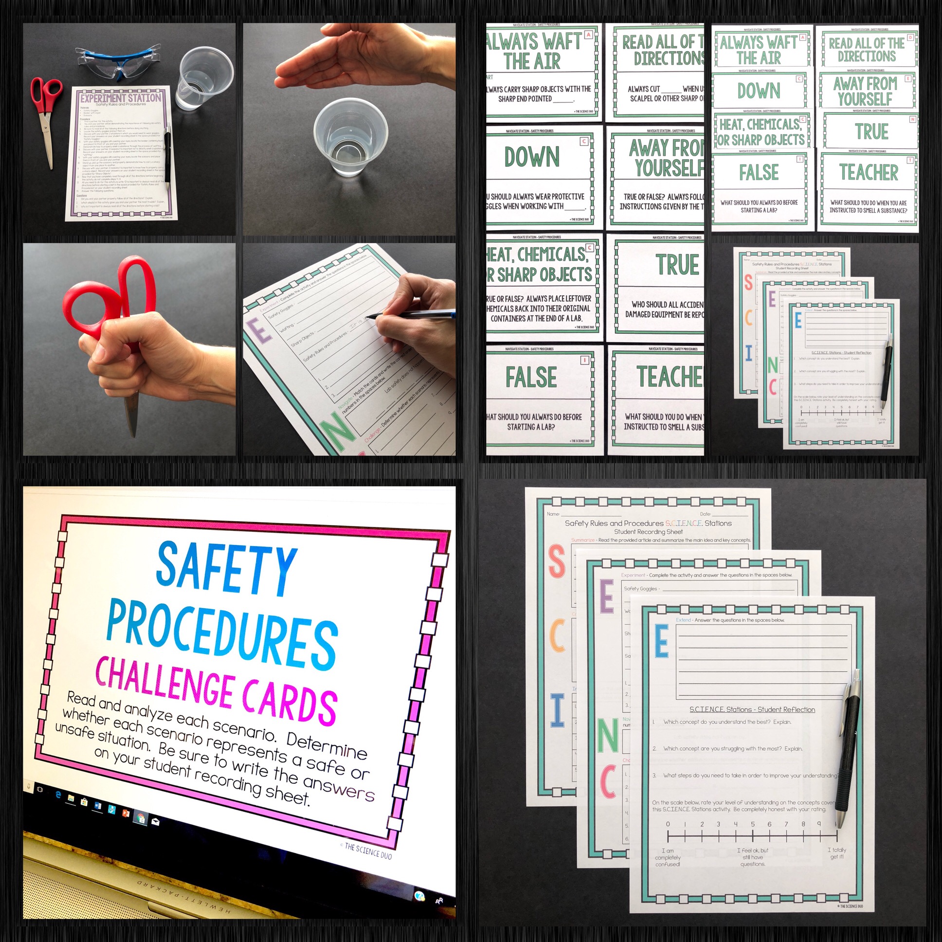 Safety and Scientific Method S.C.I.E.N.C.E. Stations Bundle