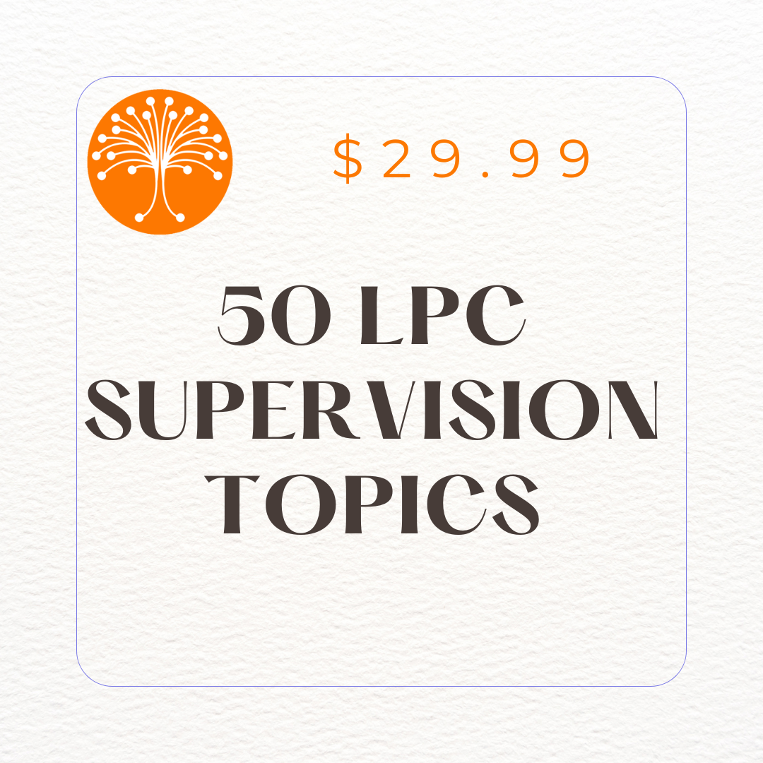 50 LPC Supervision Topics