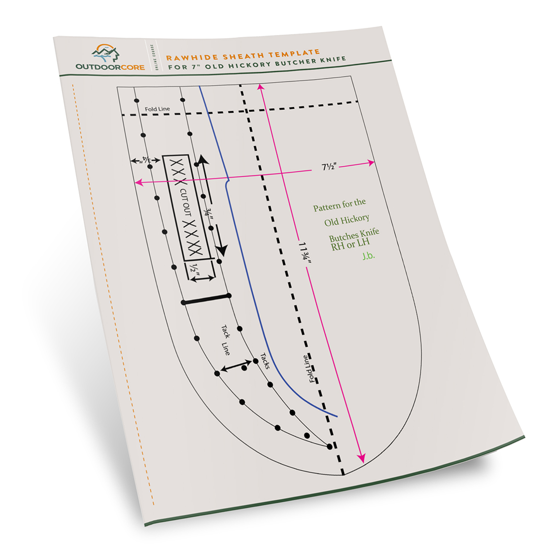 How to Make an Old World Rawhide Sheath