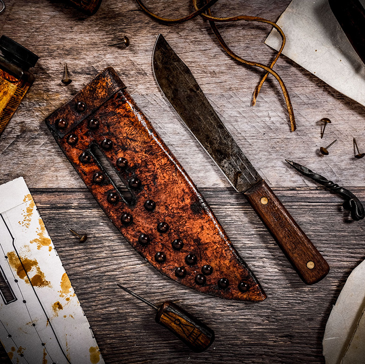 How to Make an Old World Rawhide Sheath