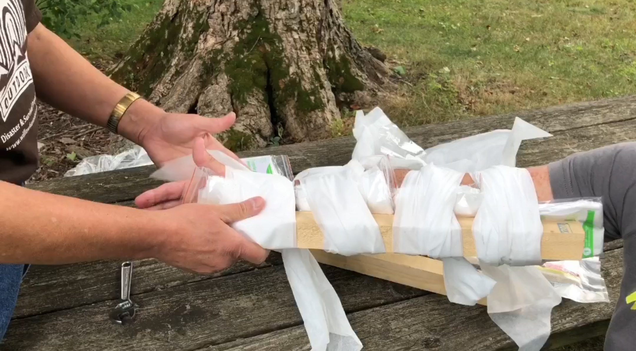 Cravat Bandaging 25+ Ways to Splint, Sling, and Bandage the Human Body